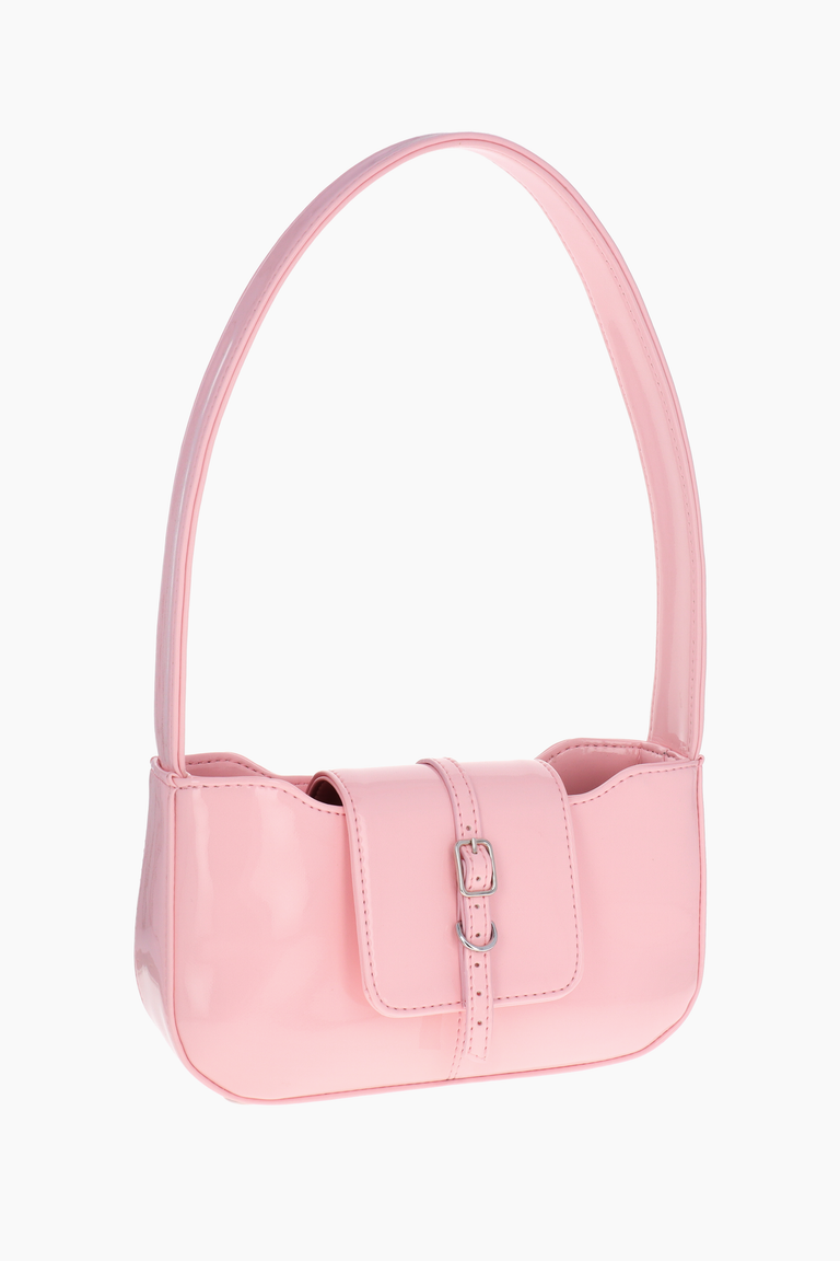 Amy pink patent bag