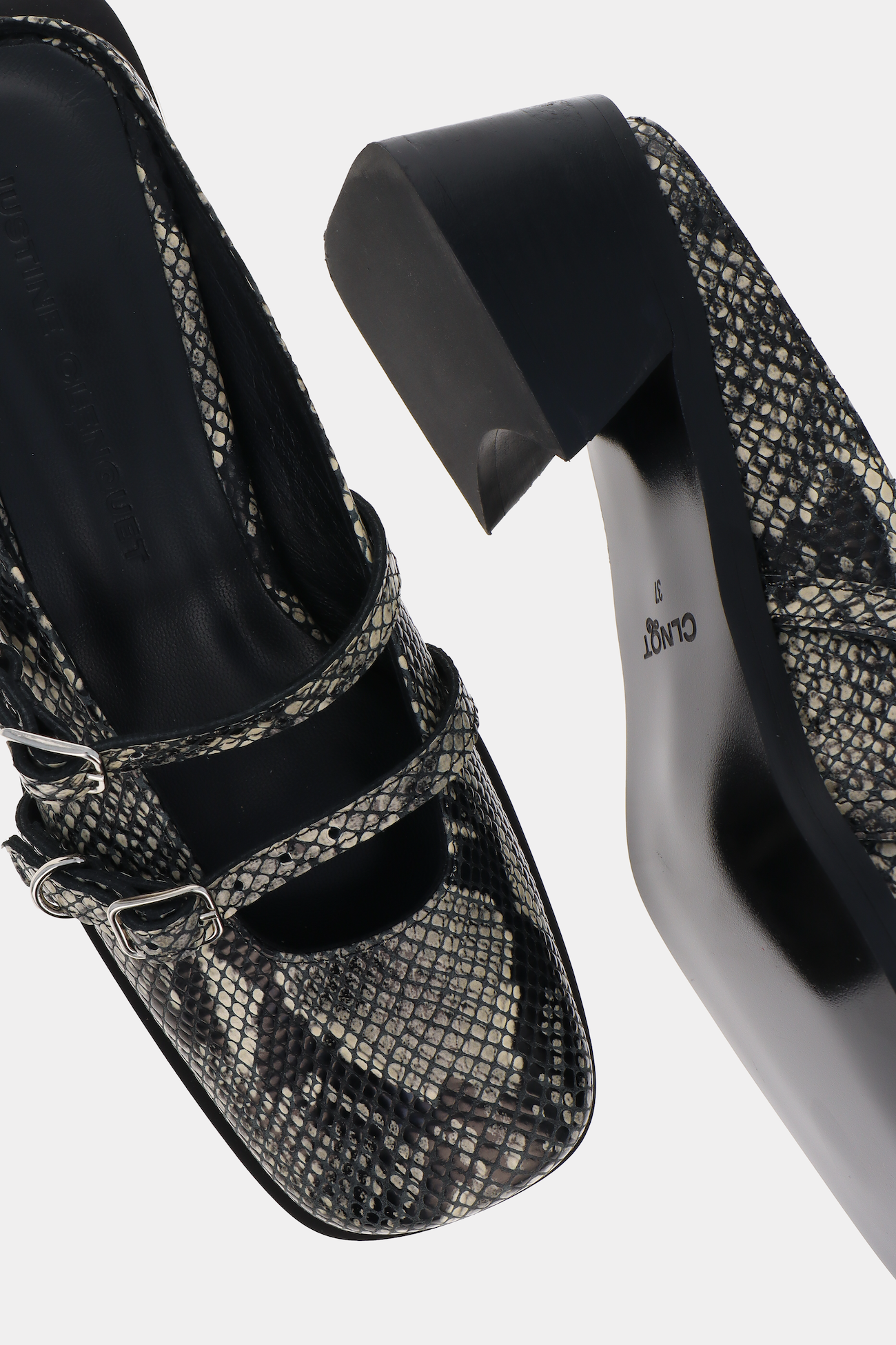靴 GIDEAL Python mule archive SEMI SHINY PRINTED PYTHON JULIANNE MULE | TOM FORD Fashion