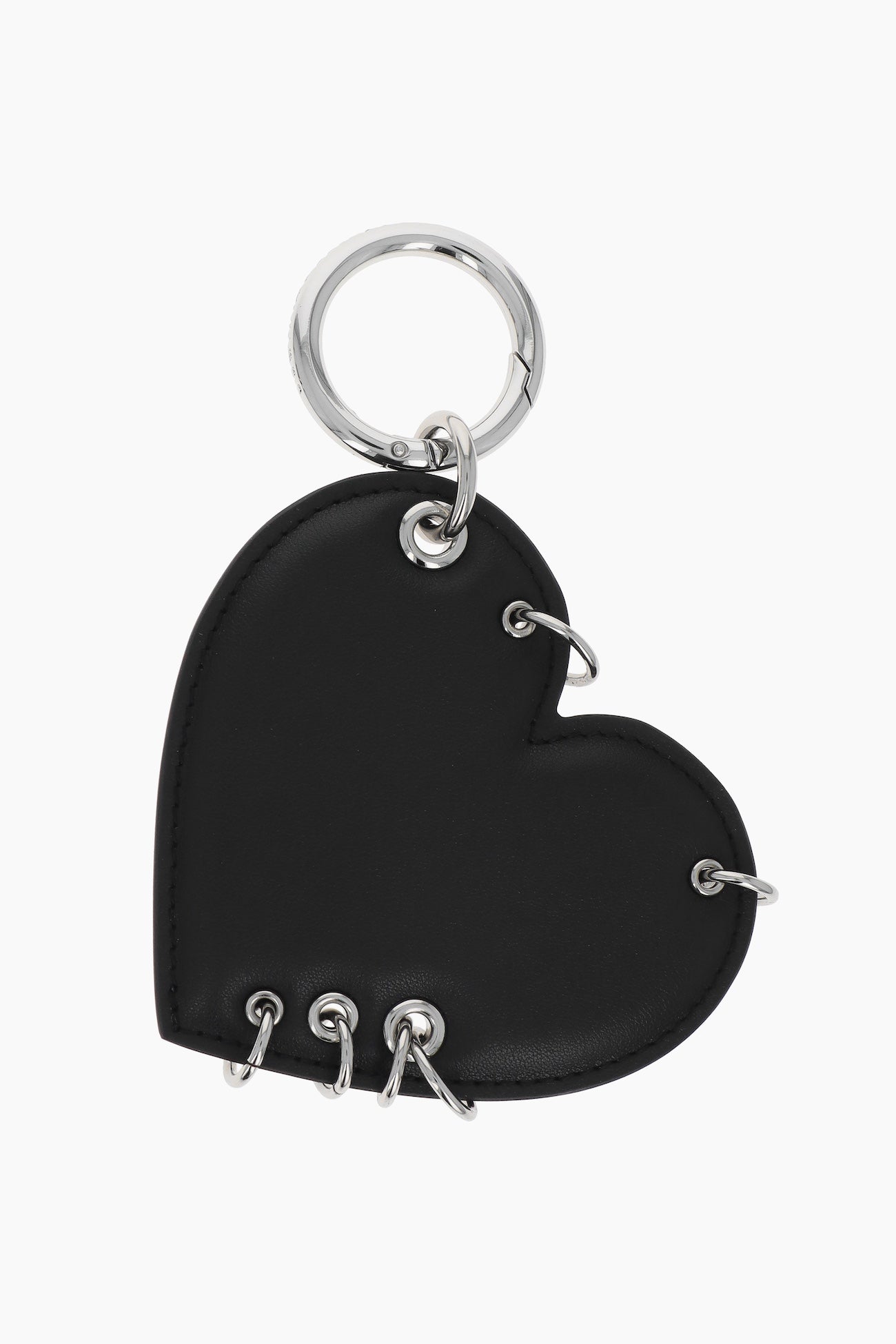 Justine Clenquet - Heart Black Nappa charm