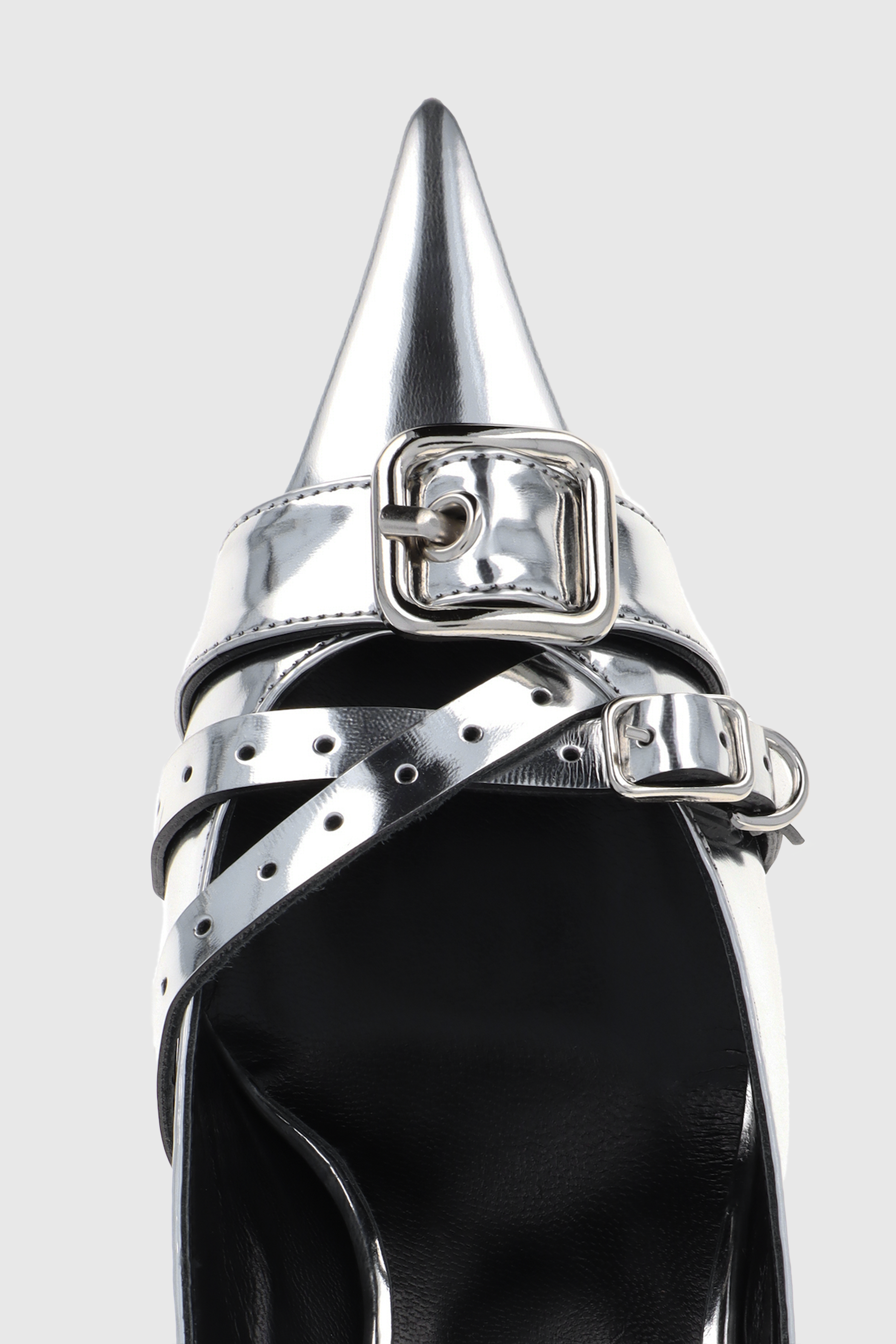 Justine Clenquet - Joan silver slingbacks