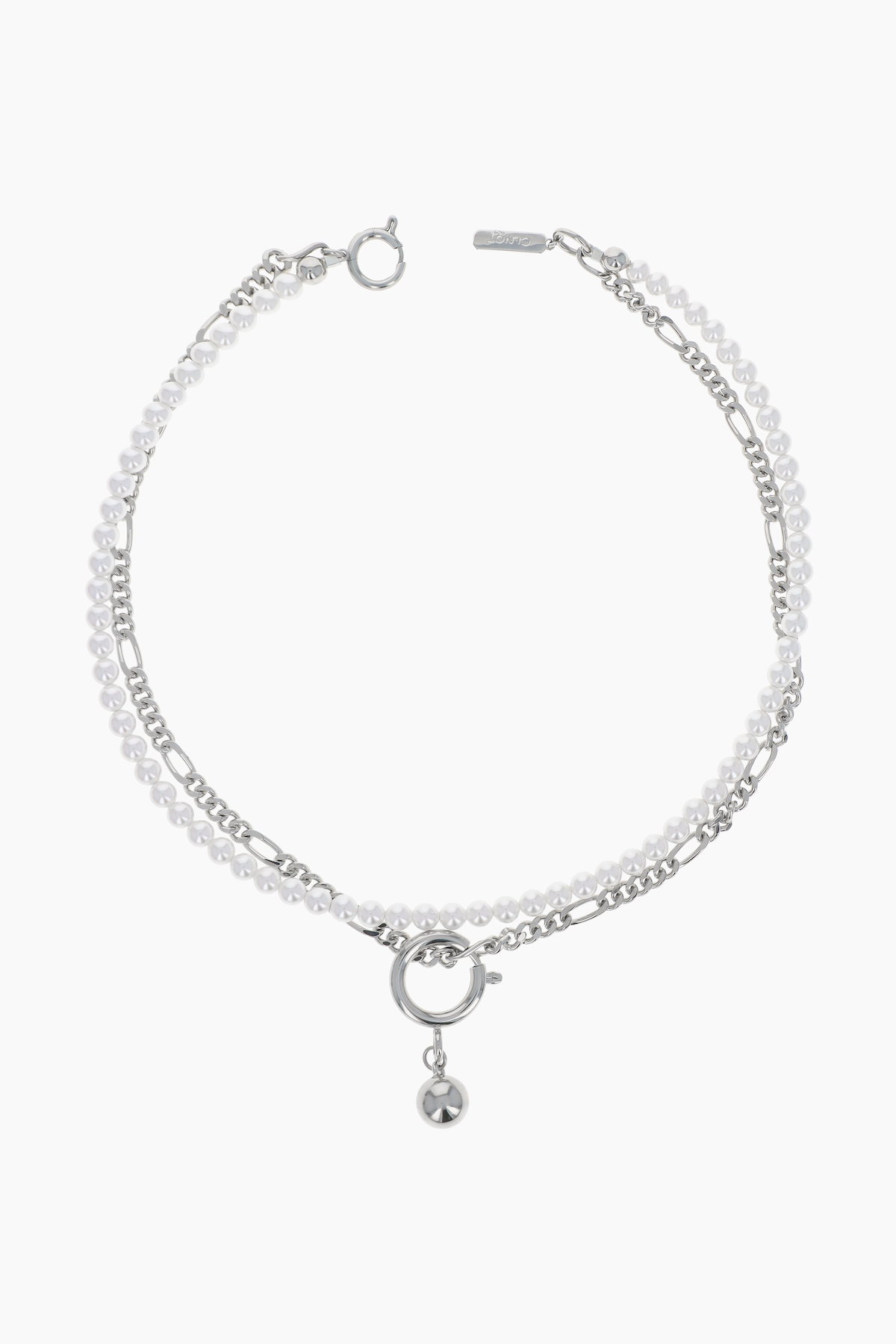 JUSTINE CLENQUET シルバーチェーンネックレス Justine Clenquet - Jip necklace