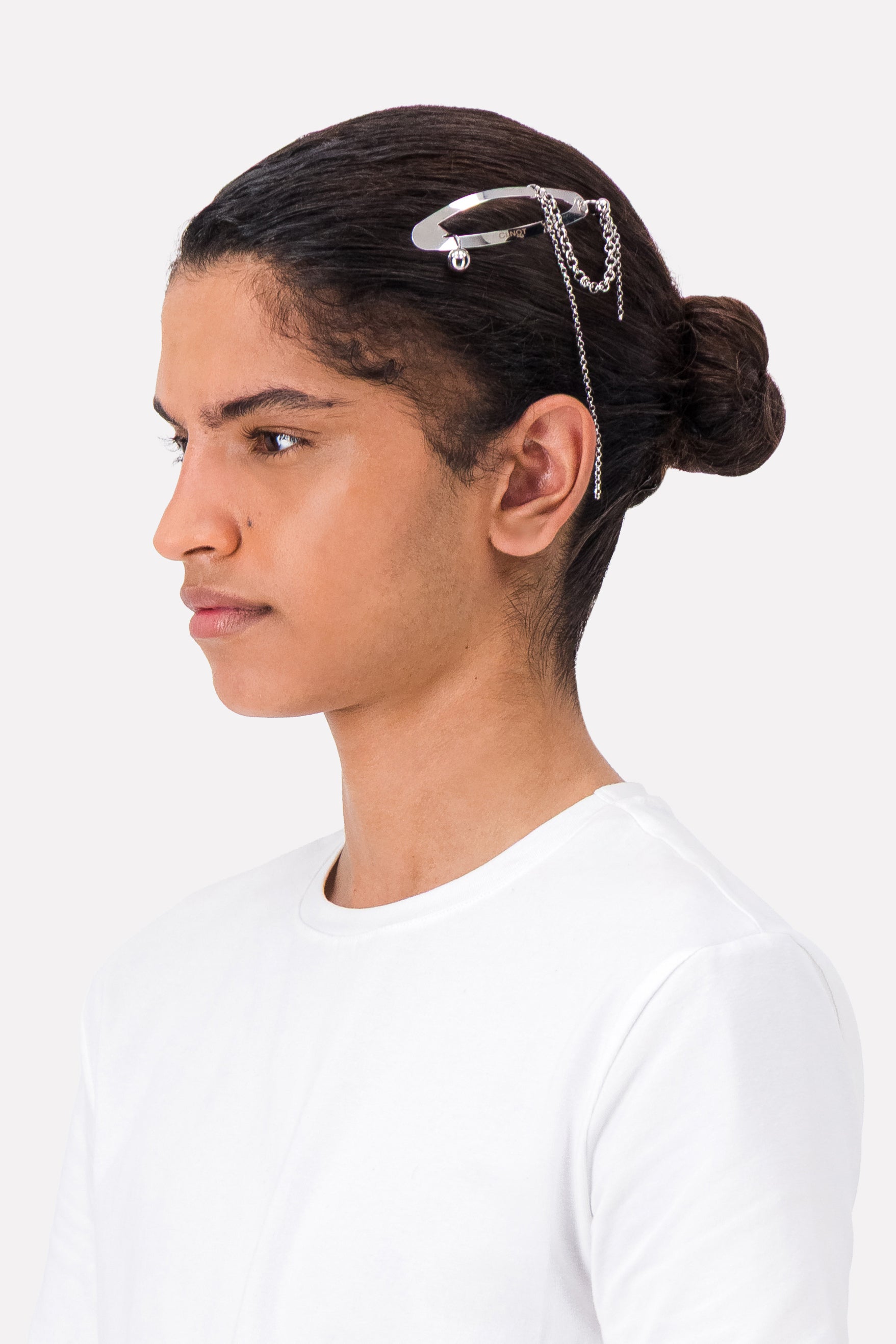 Justine Clenquet - Lewis silver barrette