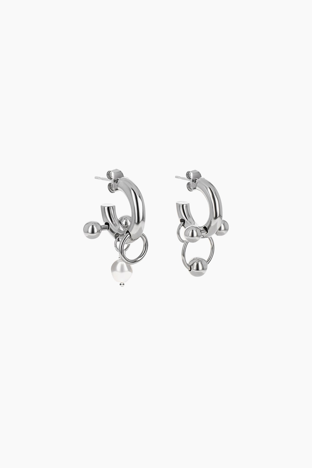 アクセサリー JUSTINE CLENQUET earring Justine Clenquet シルバー ゴールド ピアス Dana earrings – unigem