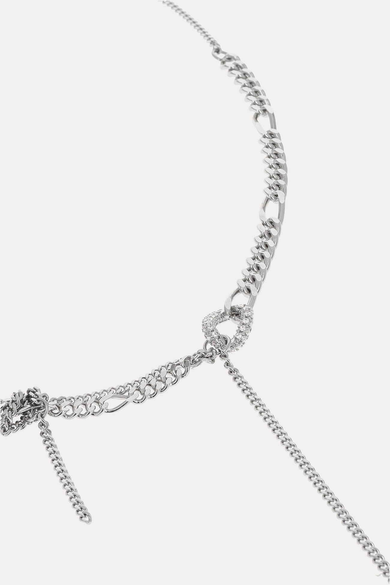 【JUSTINE CLENQUET】necklace Necklace Justine Clenquet Design Dual-Chain Necklace Pendant Women