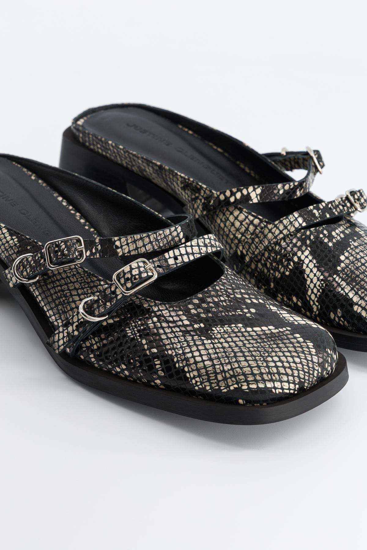 Justine Clenquet - Andie Python Mules