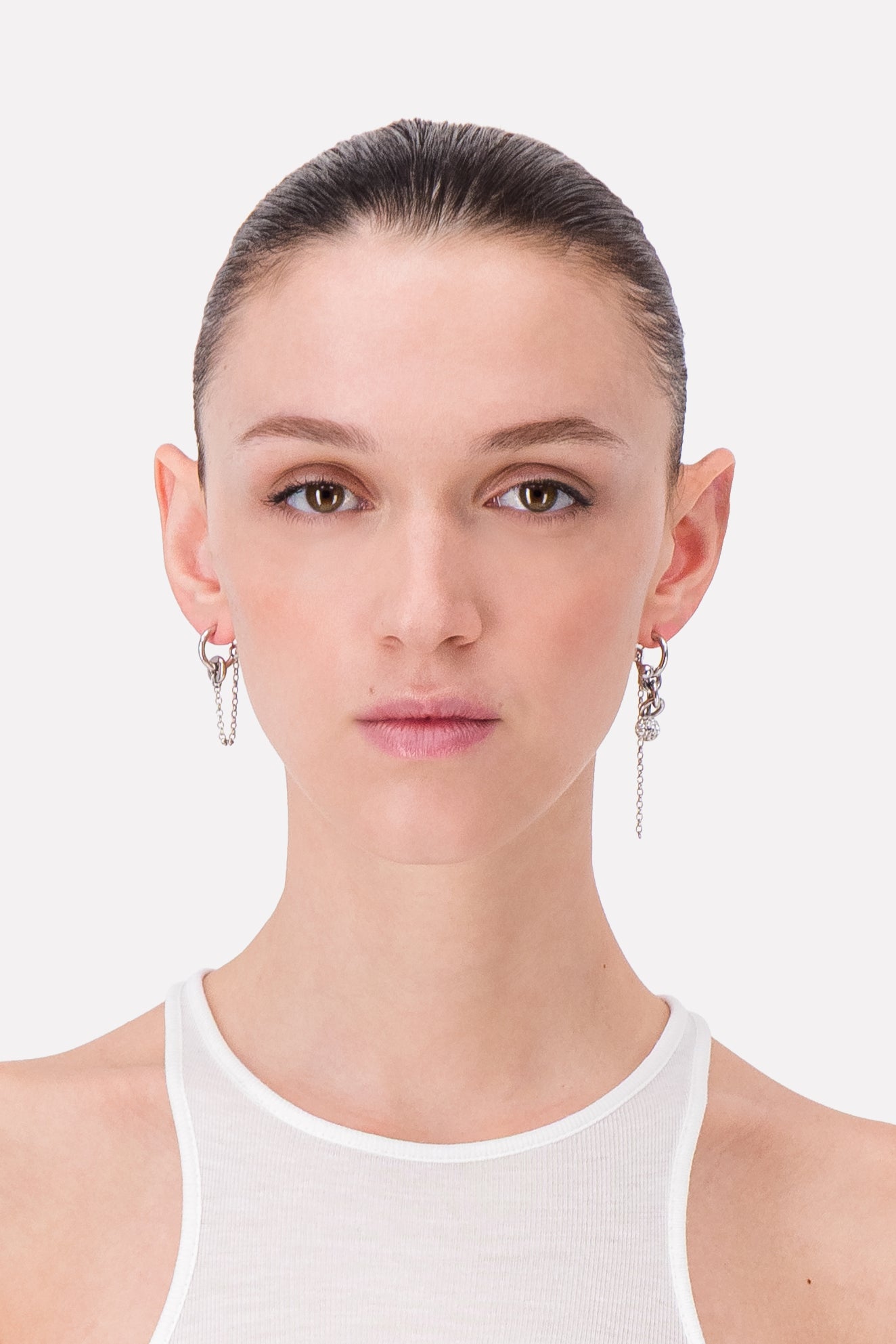 Amon crystal earrings