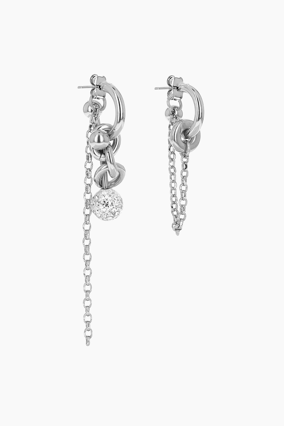 Amon crystal earrings