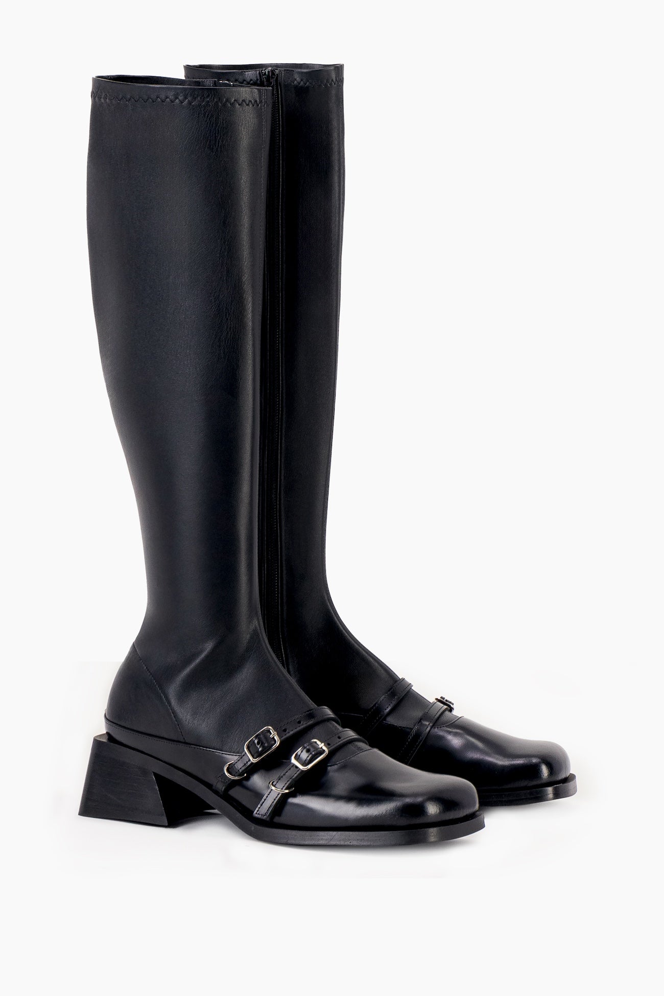 Andie Black High Boots