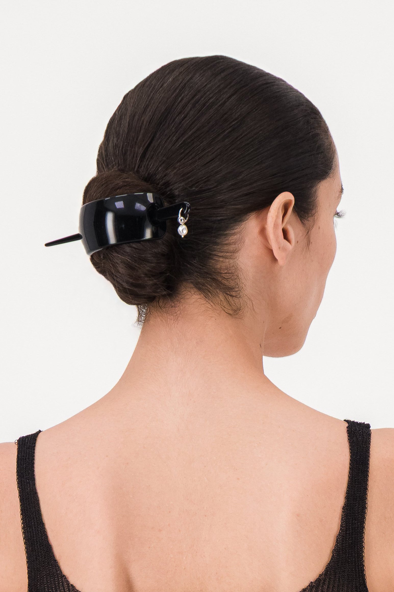 ヘアアクセサリー epine barrette & Pin set box black Justine Clenquet - Azari black hair pin