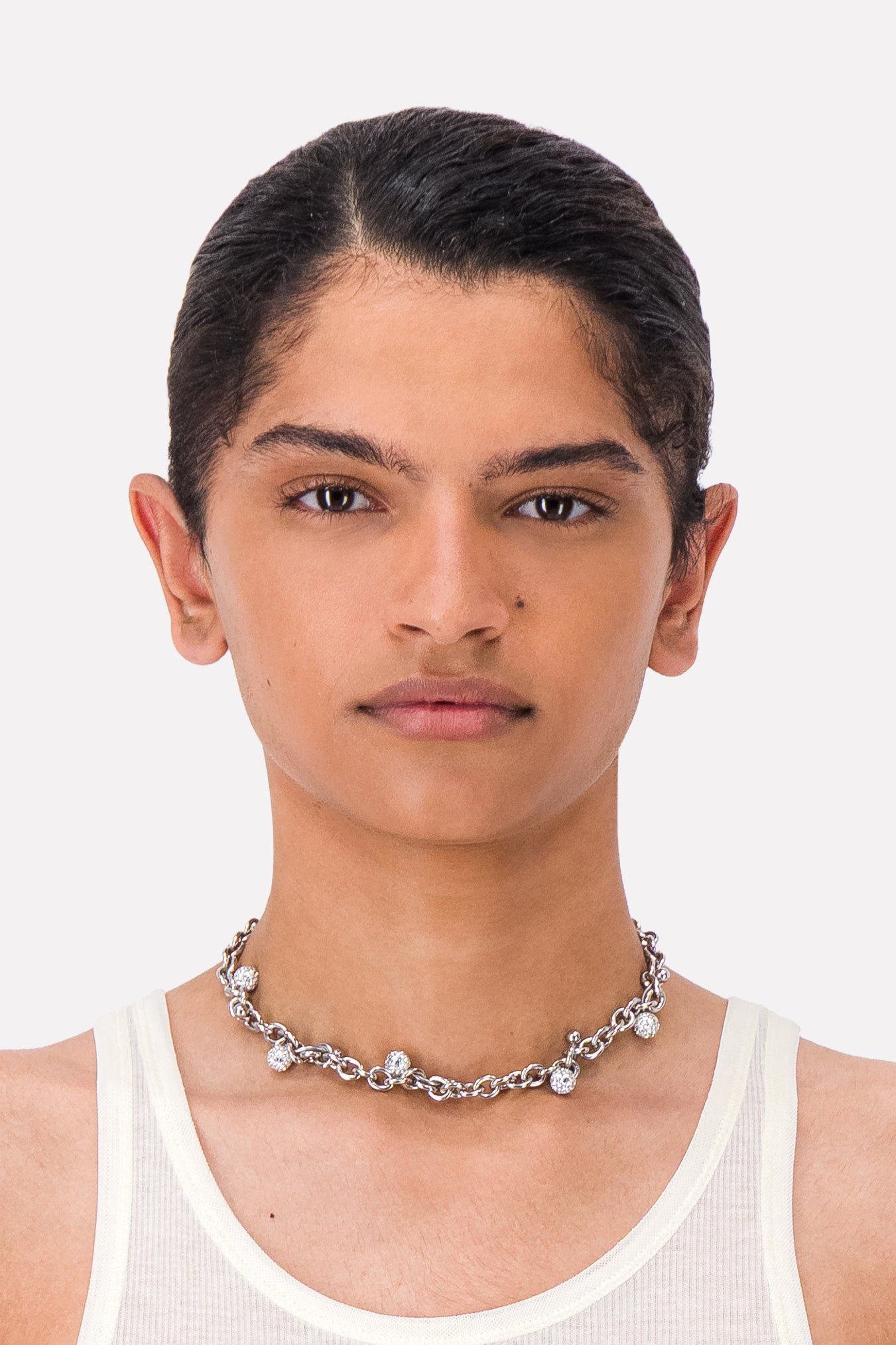 Bless crystal necklace