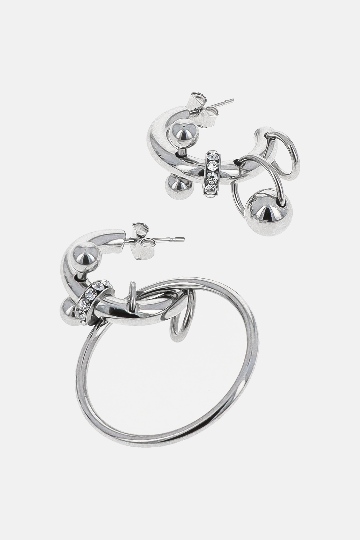 Bel crystal earrings