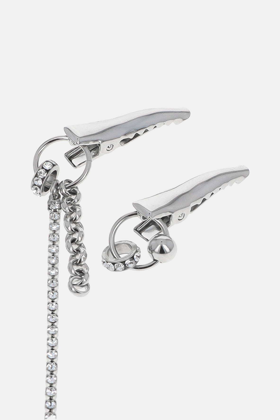 Bel crystal hair clip set