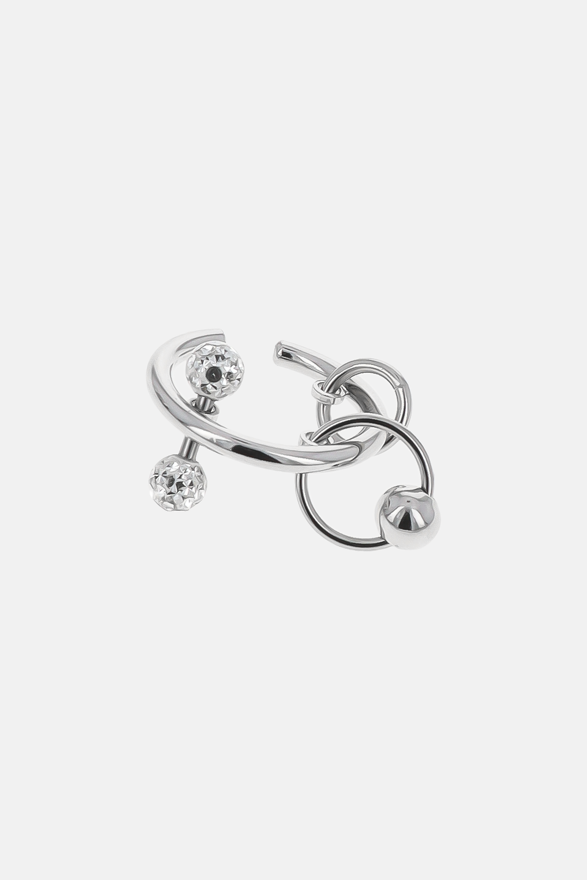 Betsy crystal ear cuff