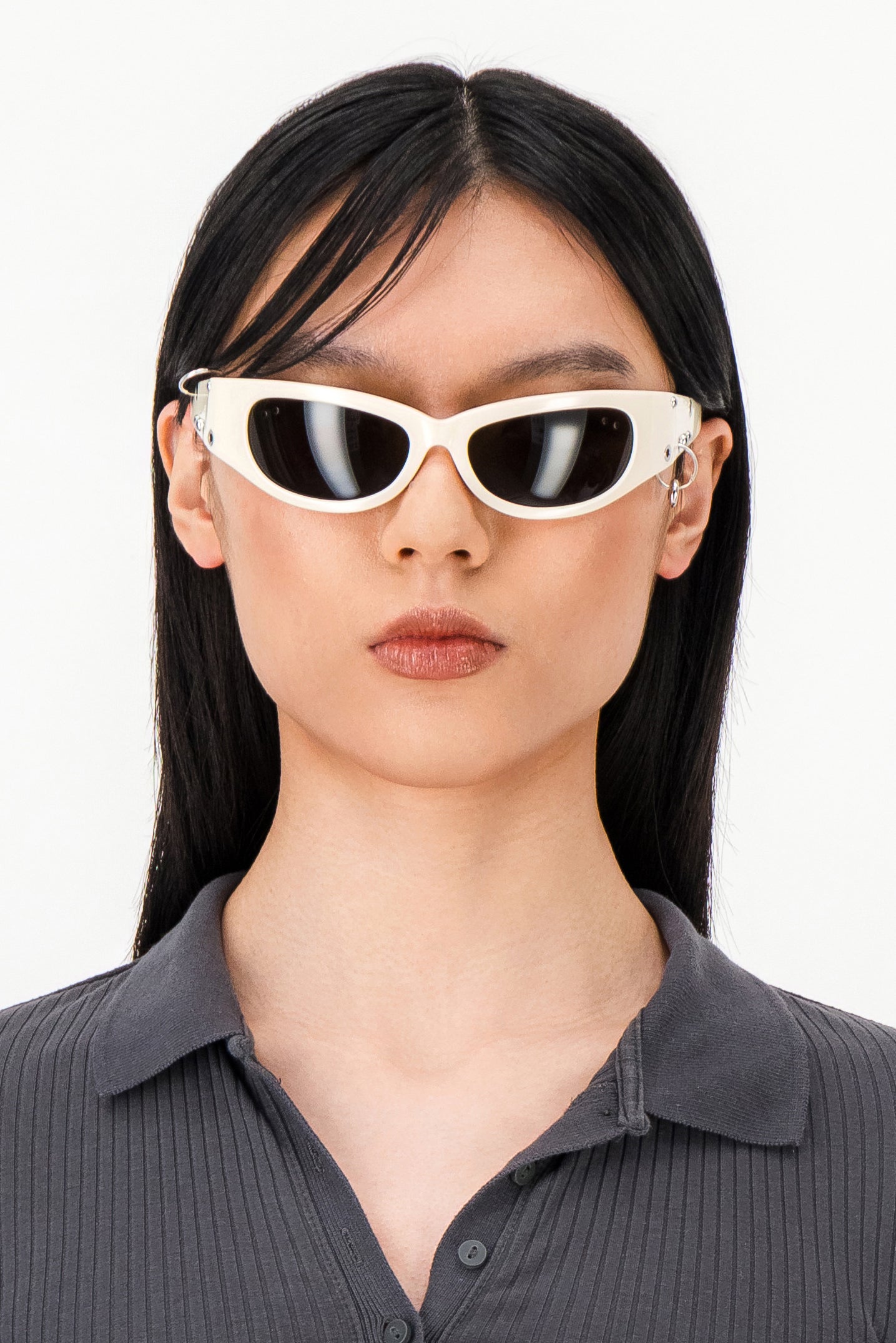 Clara beige sunglasses