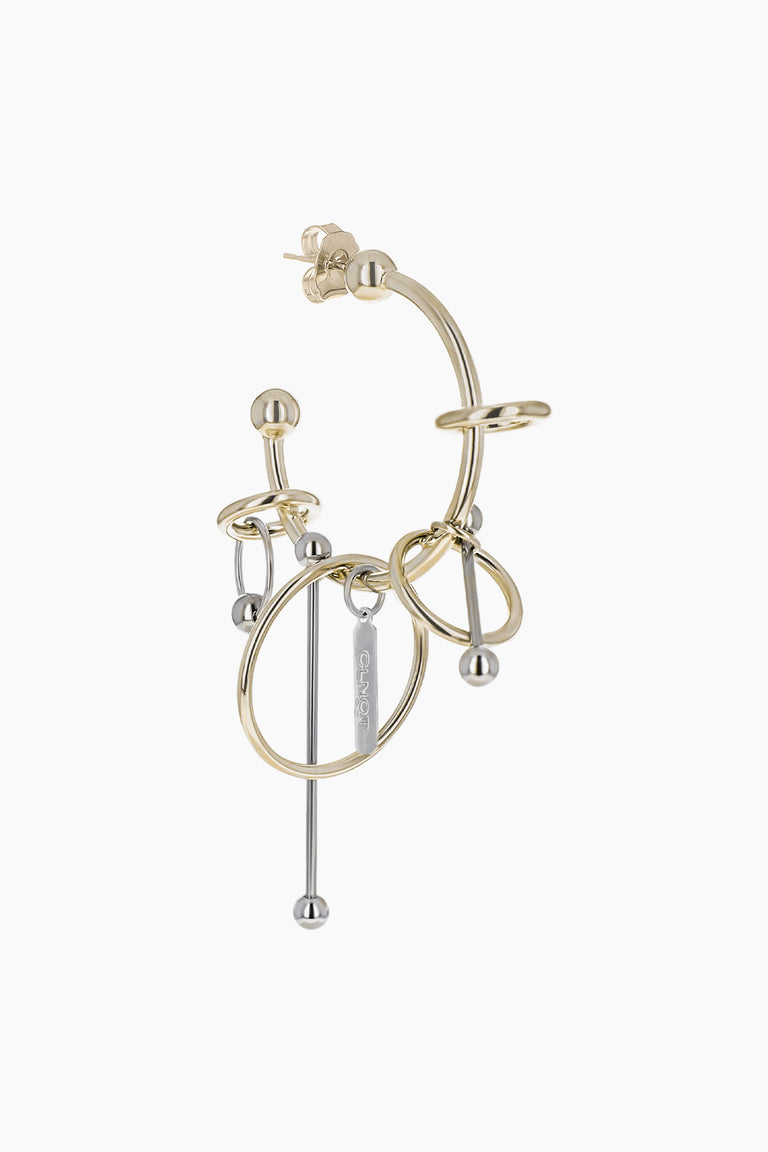 Carl gold earring
