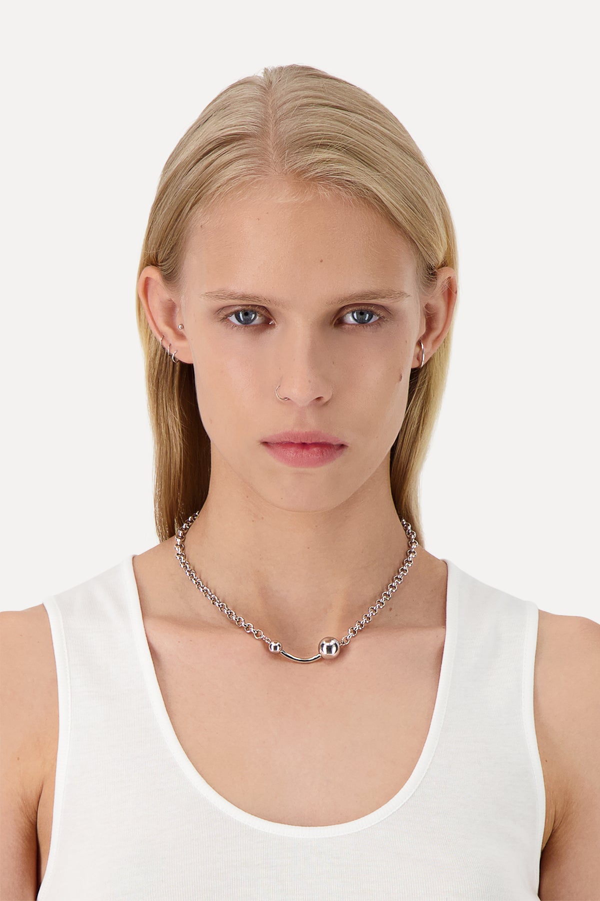 Connie necklace palladium
