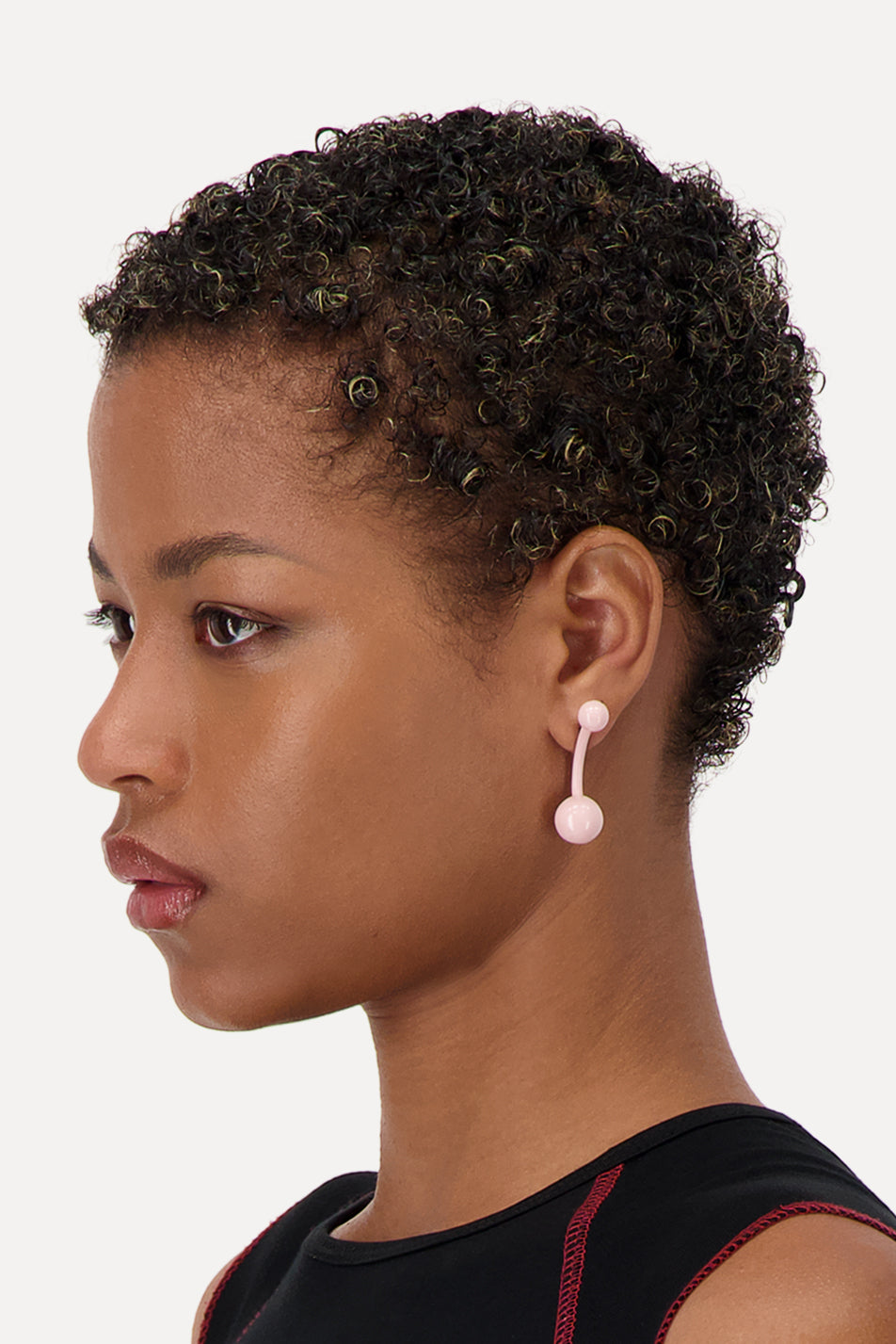 Connie lacquered earring