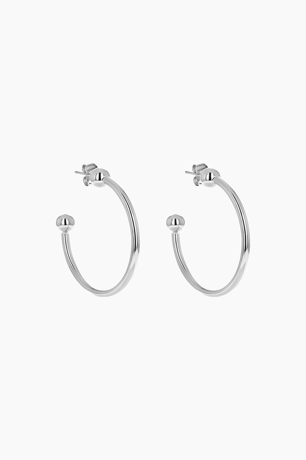 Justine Clenquet Devon Small ピアス Justine Clenquet - Devon silver earrings