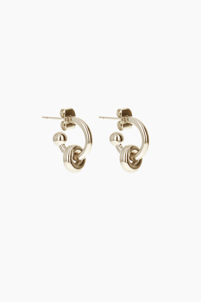 Ethan gold earrings