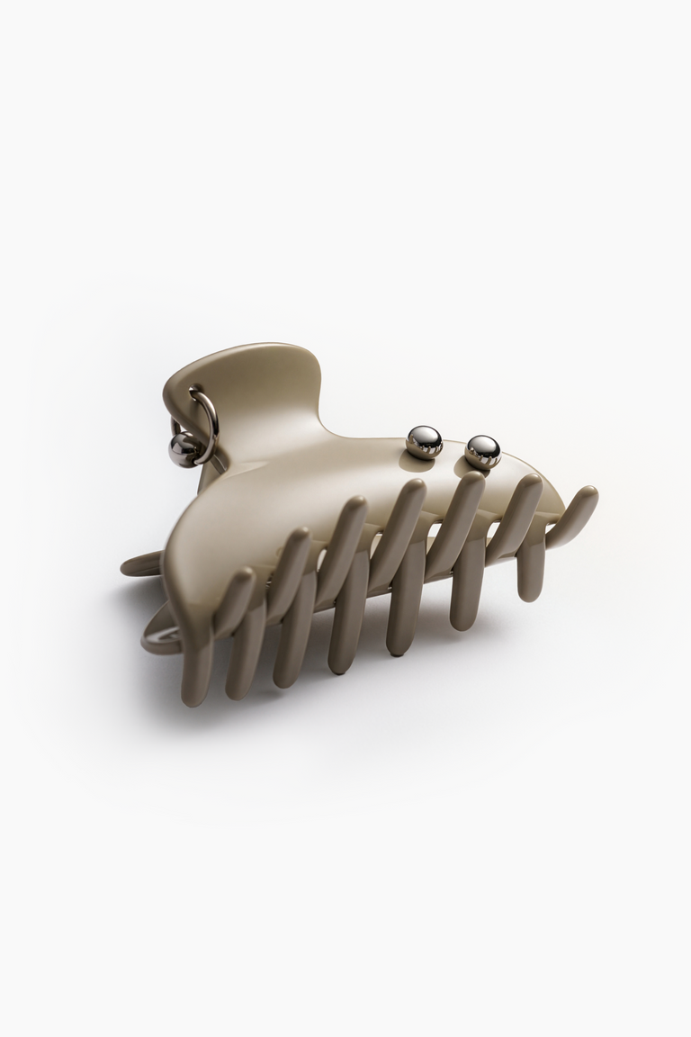 Kate clay hair claw clip