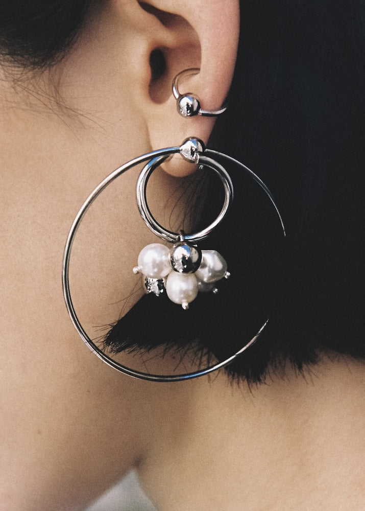 Eva pearl earrings