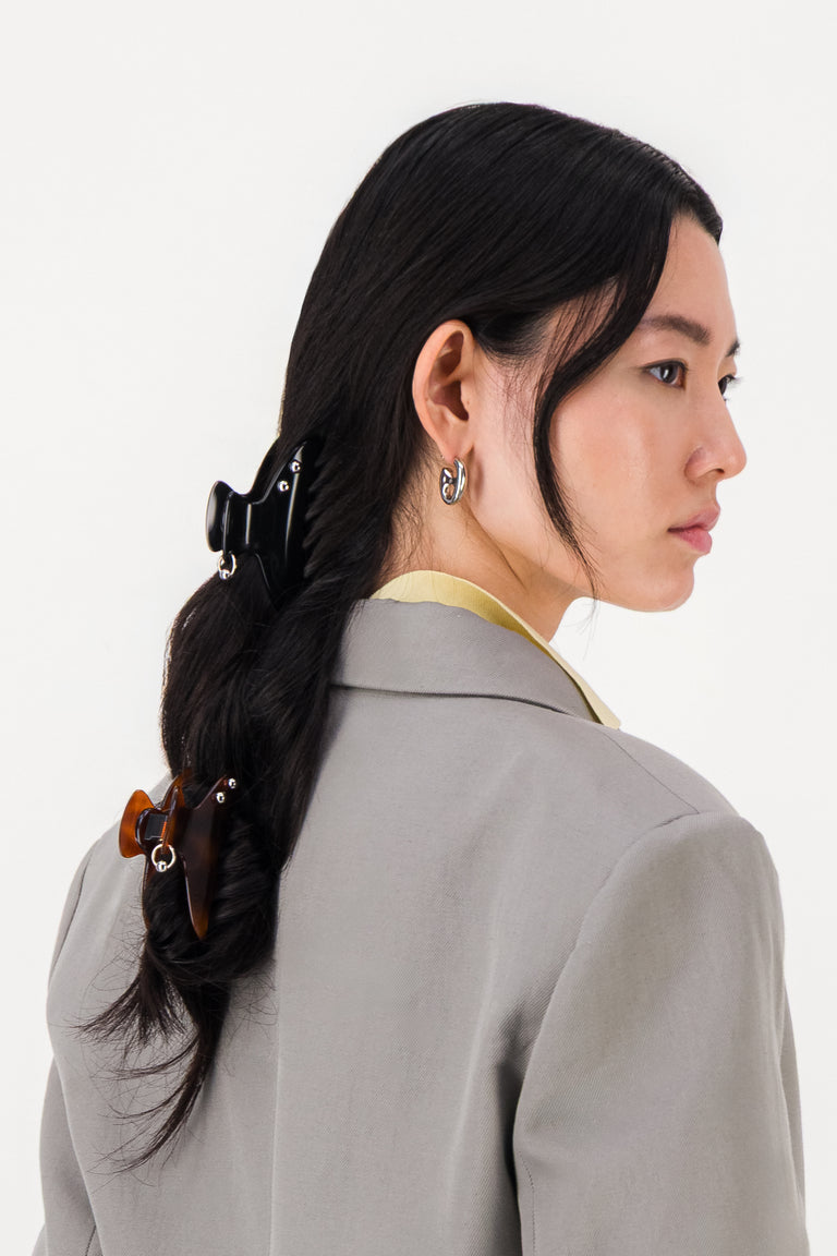 Kate black hair claw clip