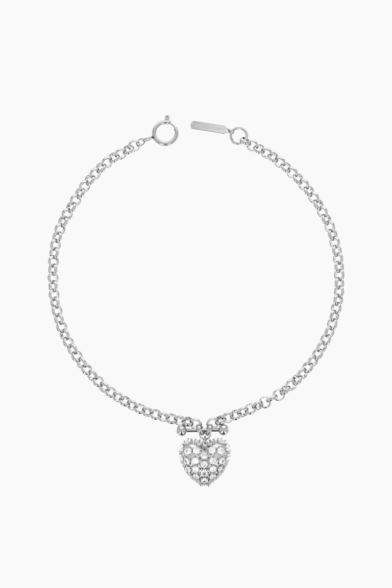 Collier Heart cristal