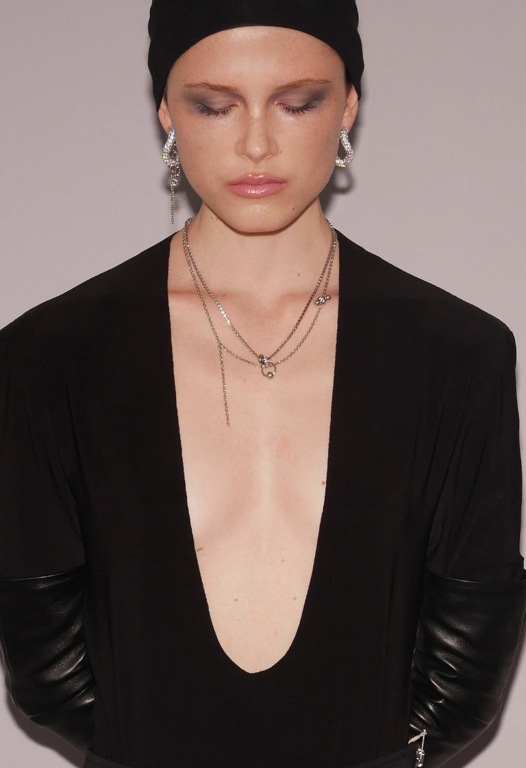 Bel crystal necklace