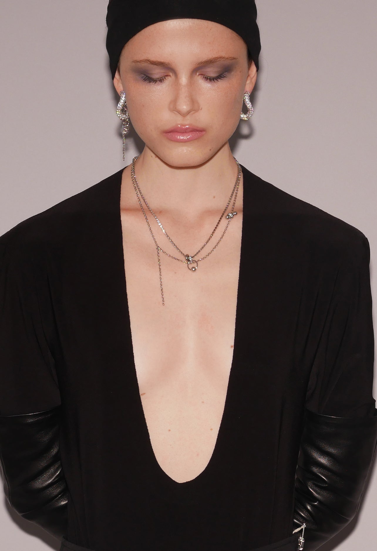 Bel crystal necklace