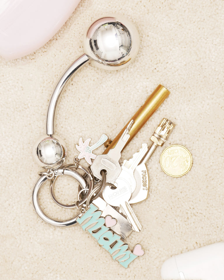 Connie piercing keychain