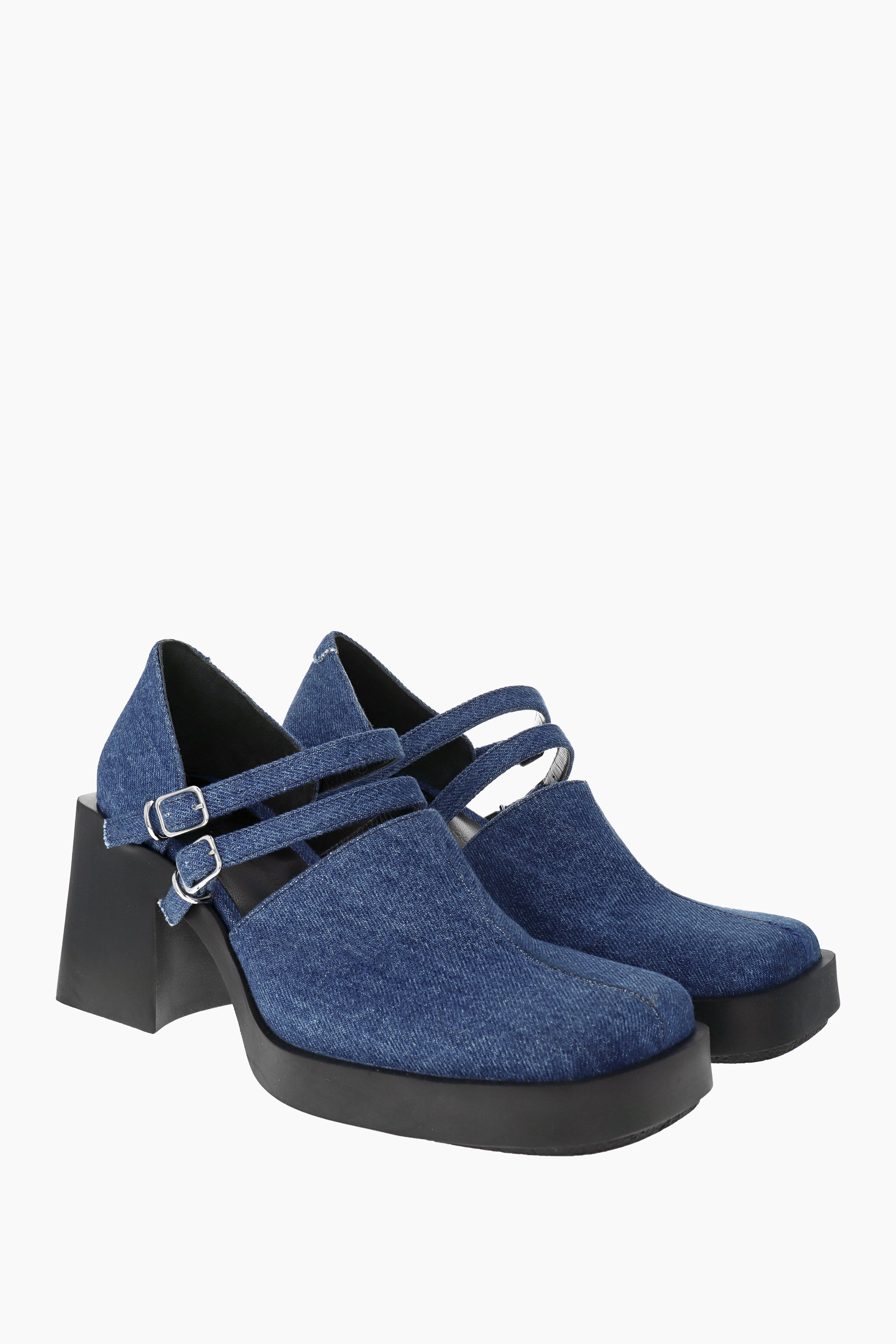 Jennie denim blue Mary-janes