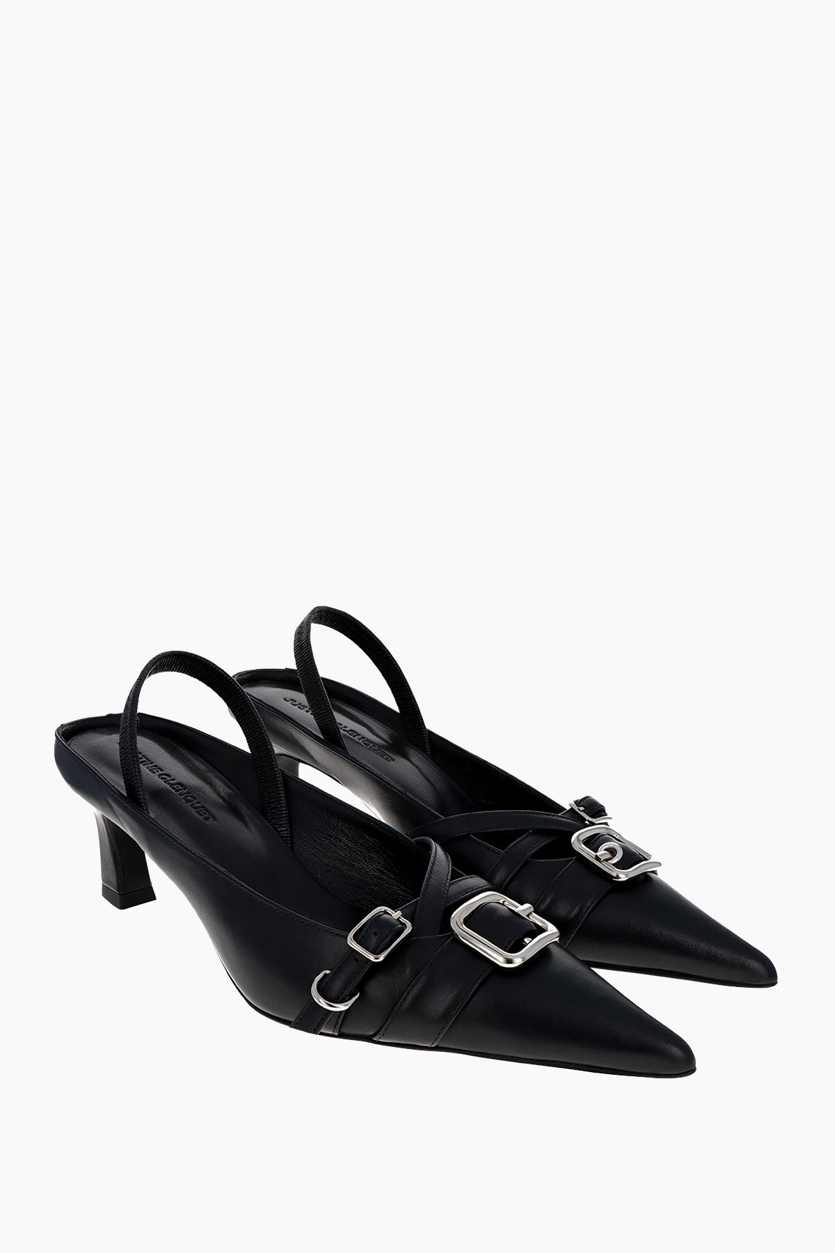 Joan black slingbacks