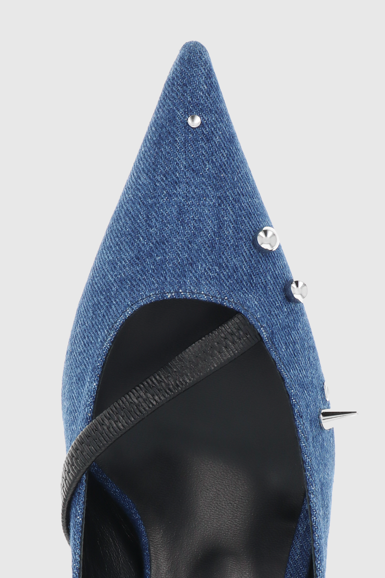 Joy denim blue slingbacks