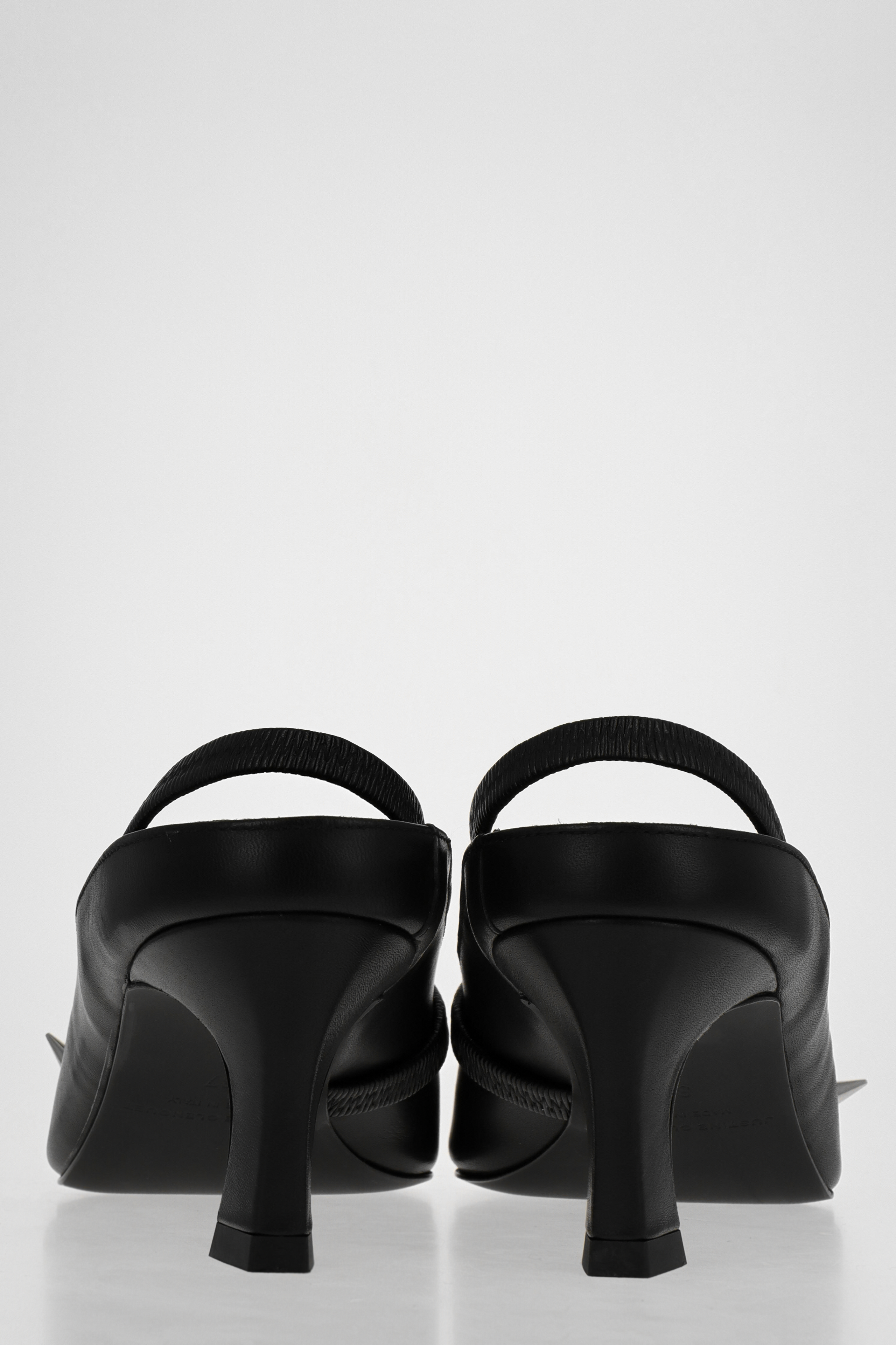 Joy black slingbacks