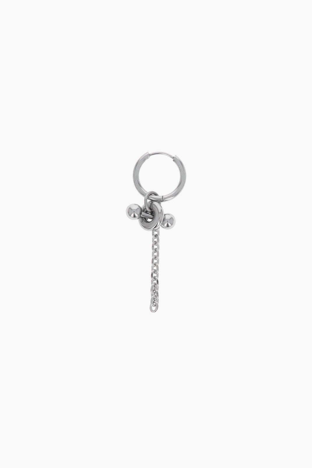 【新品未使用】Justine Clenquet ピアス シルバー　takato Justine Clenquet - Jack earring