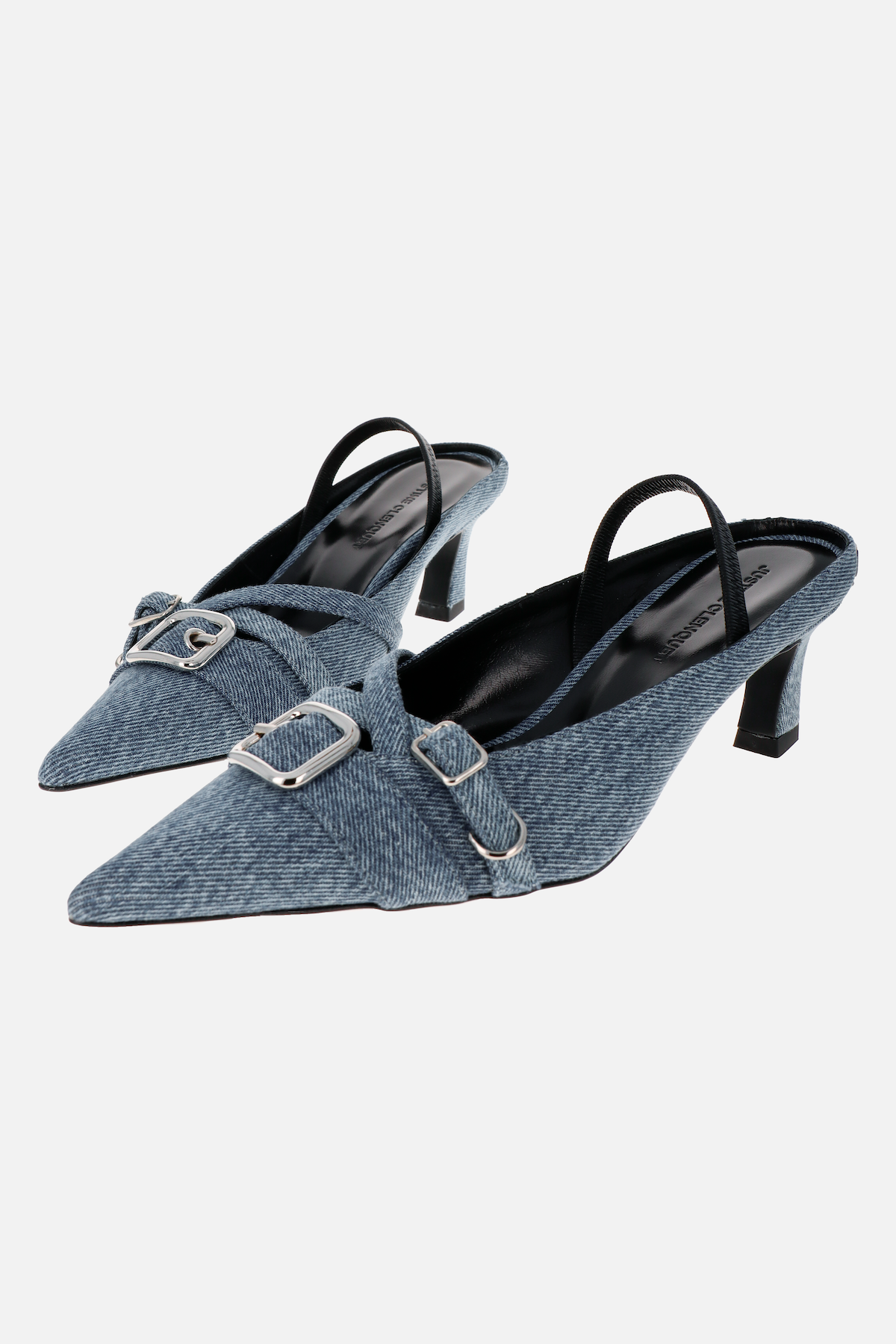 Joan denim blue slingbacks