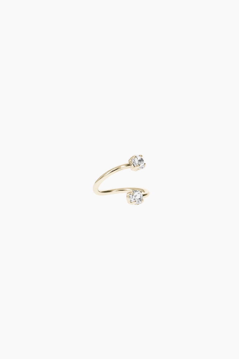Juno gold mid-ring