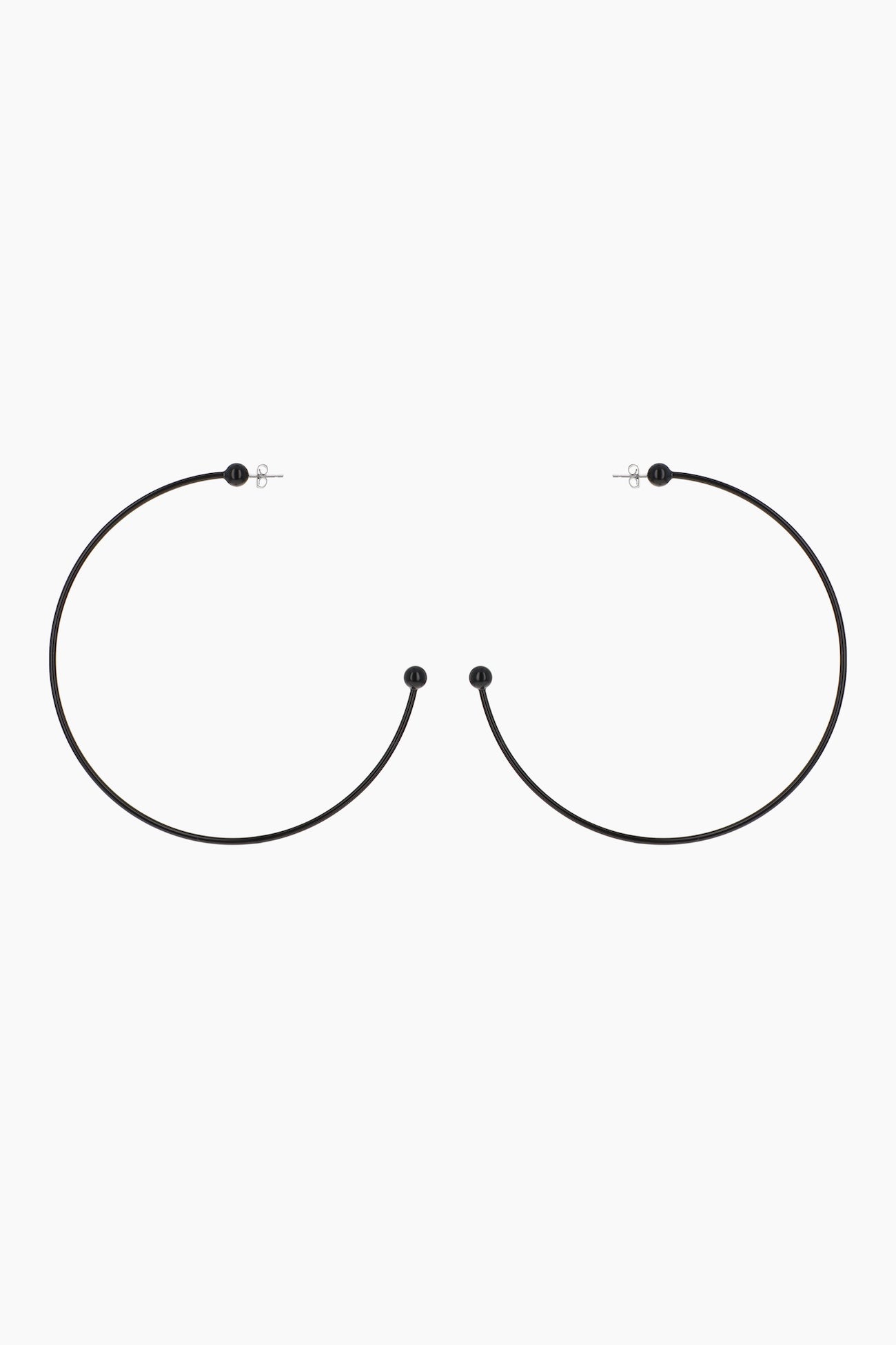 Justin Black Earrings