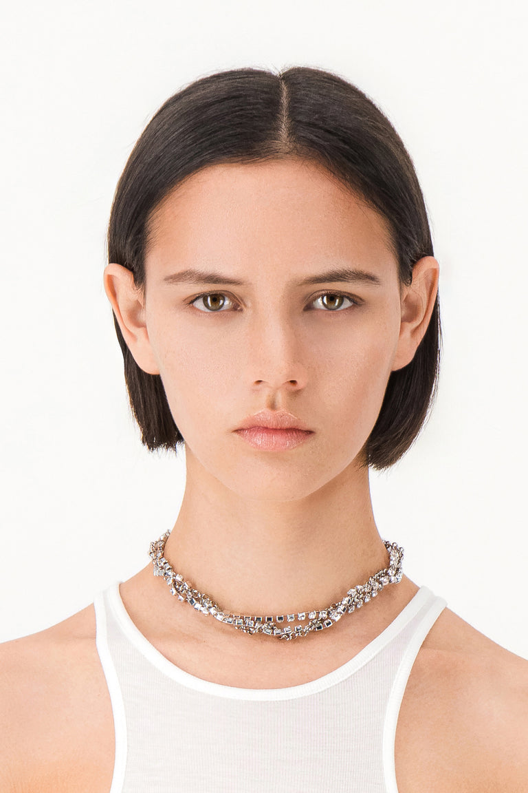 Liv crystal choker