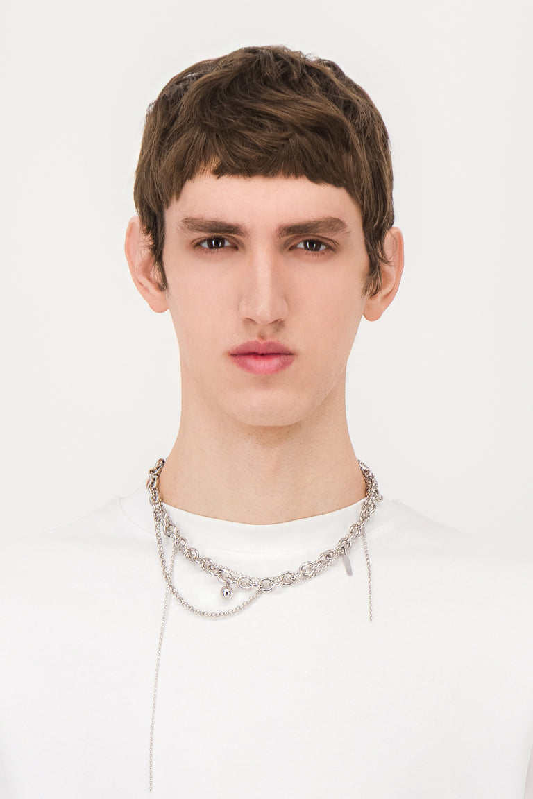 Lewis silver necklace