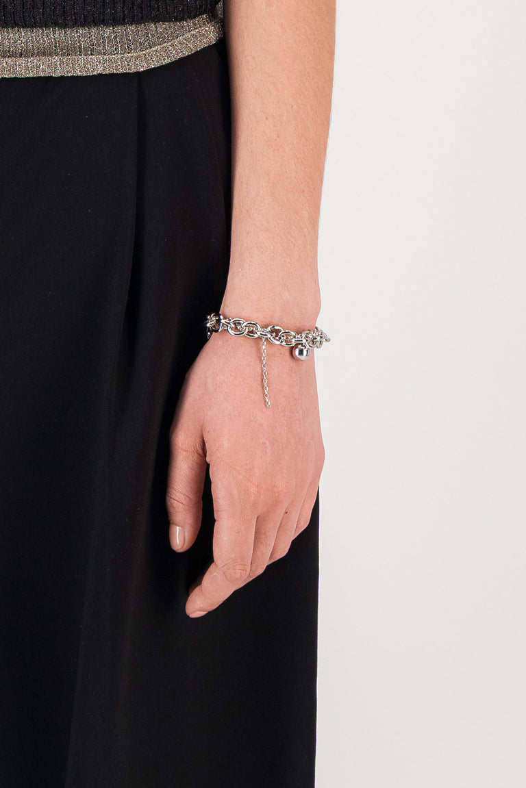 Lewis silver bracelet