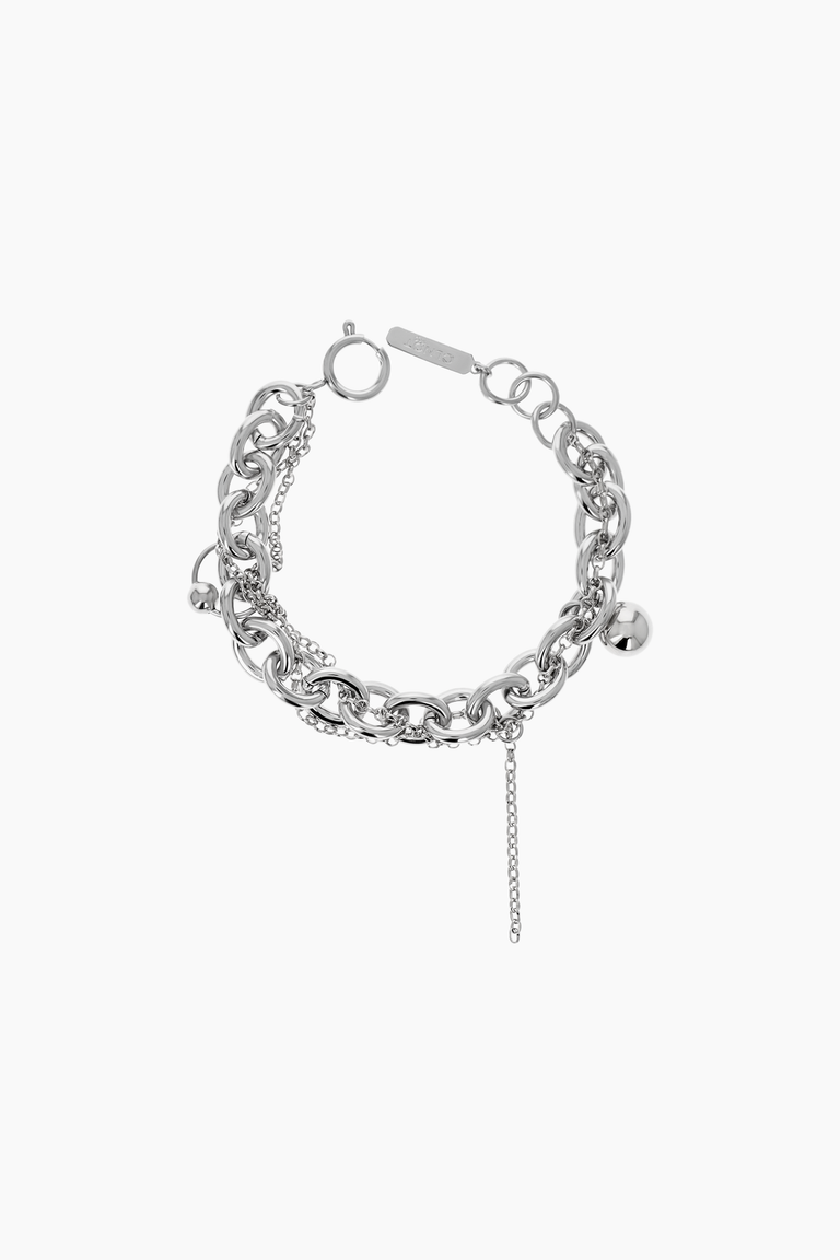 Lewis silver bracelet