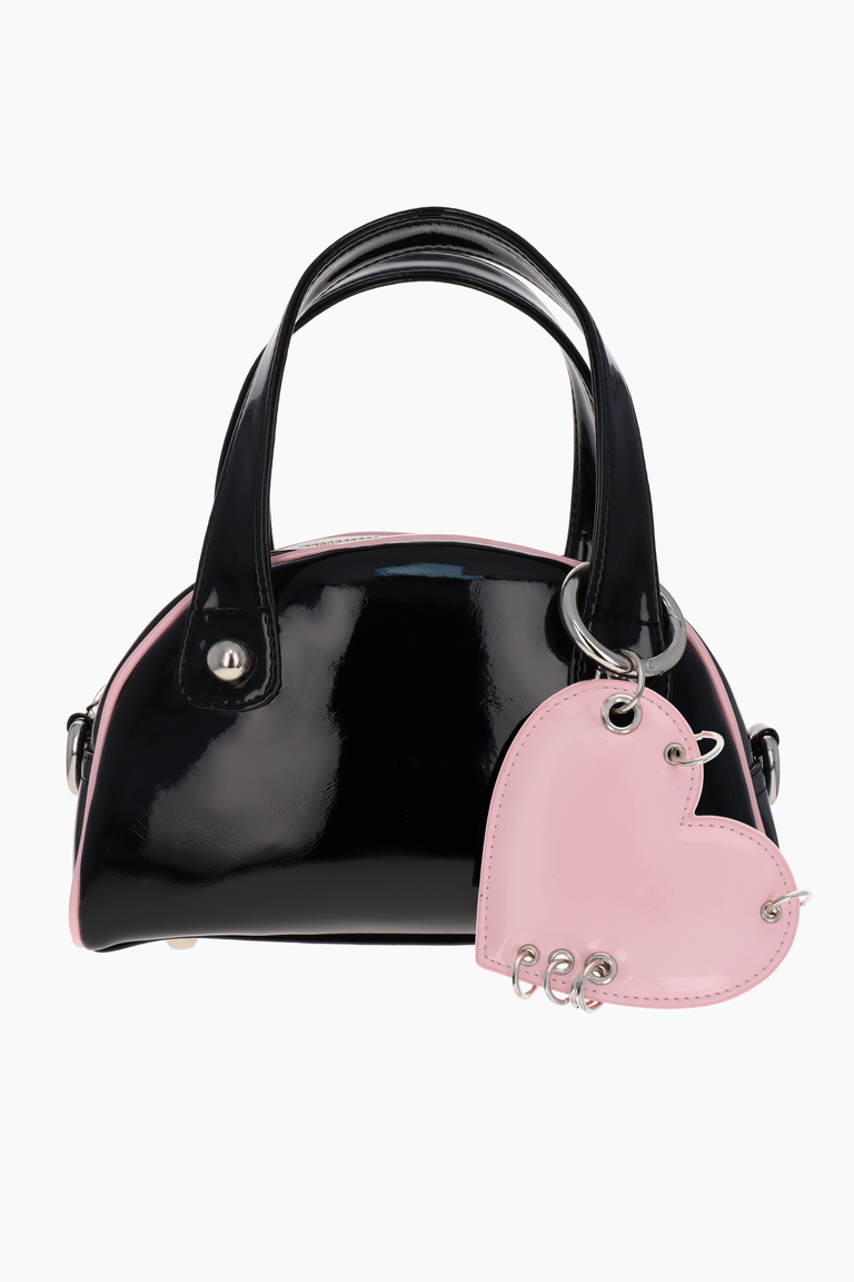 Liv black patent bag