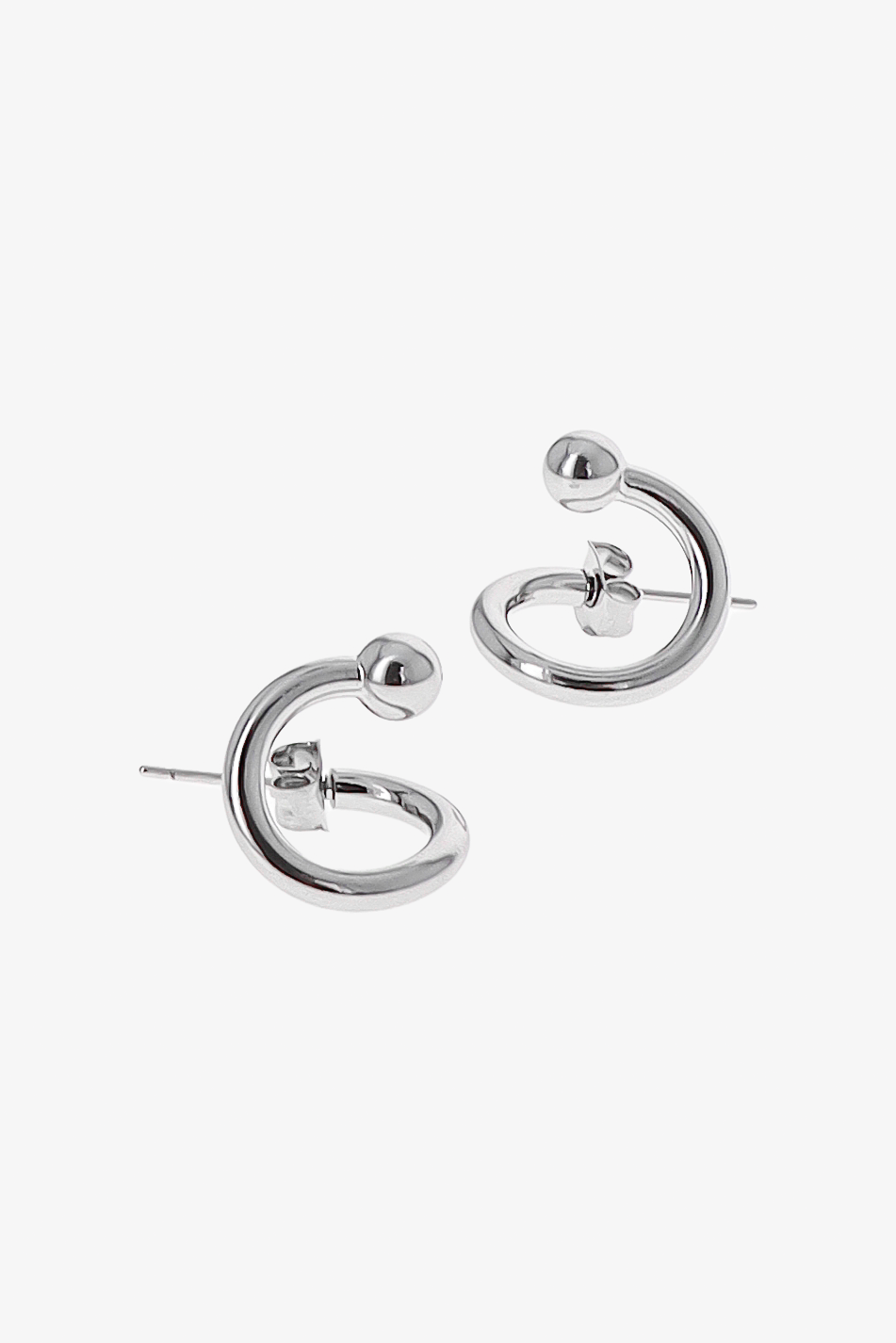 Mel silver earrings