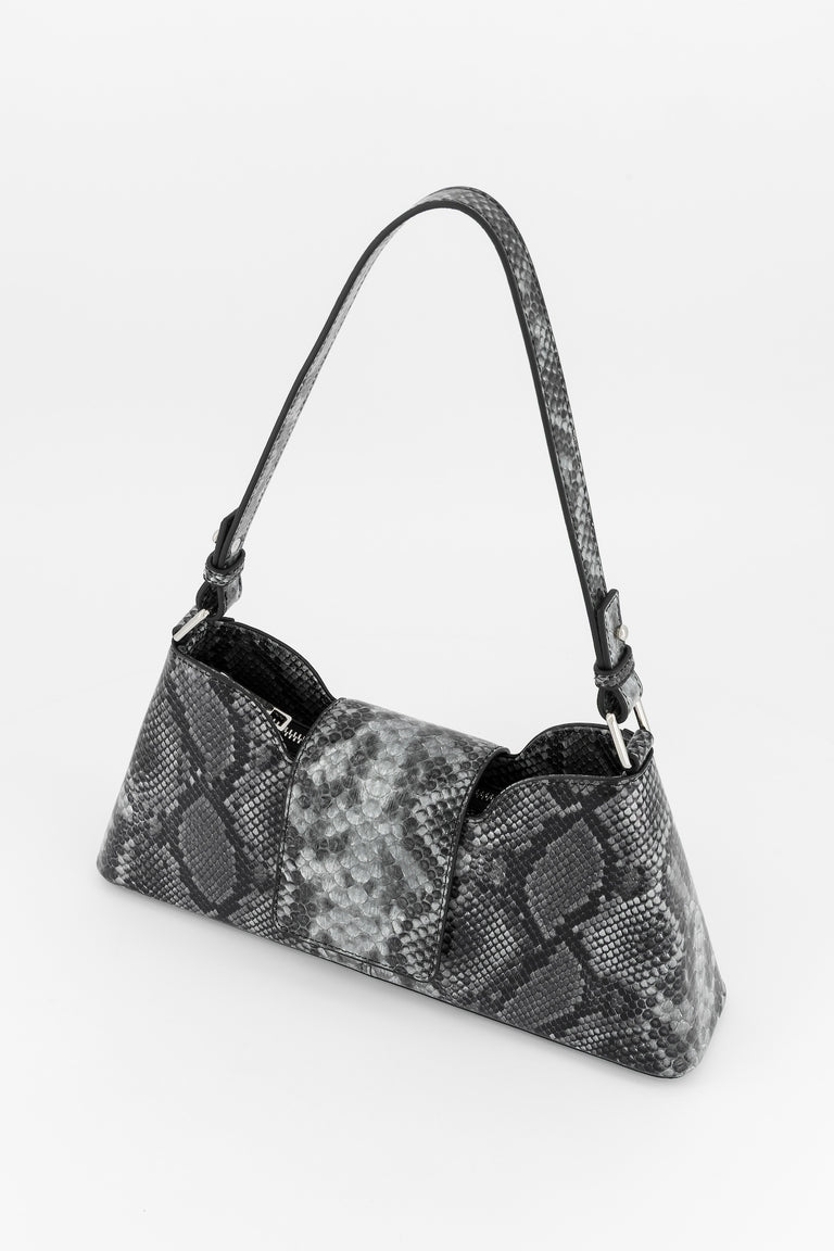 Marla Grey Python Bag