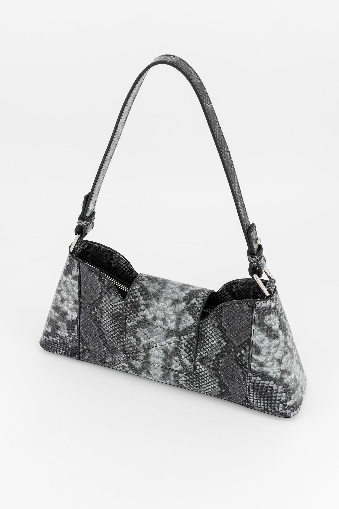 Marla Grey Python Bag
