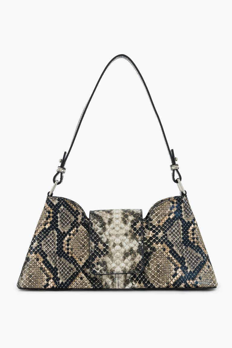 Marla Beige Python Bag