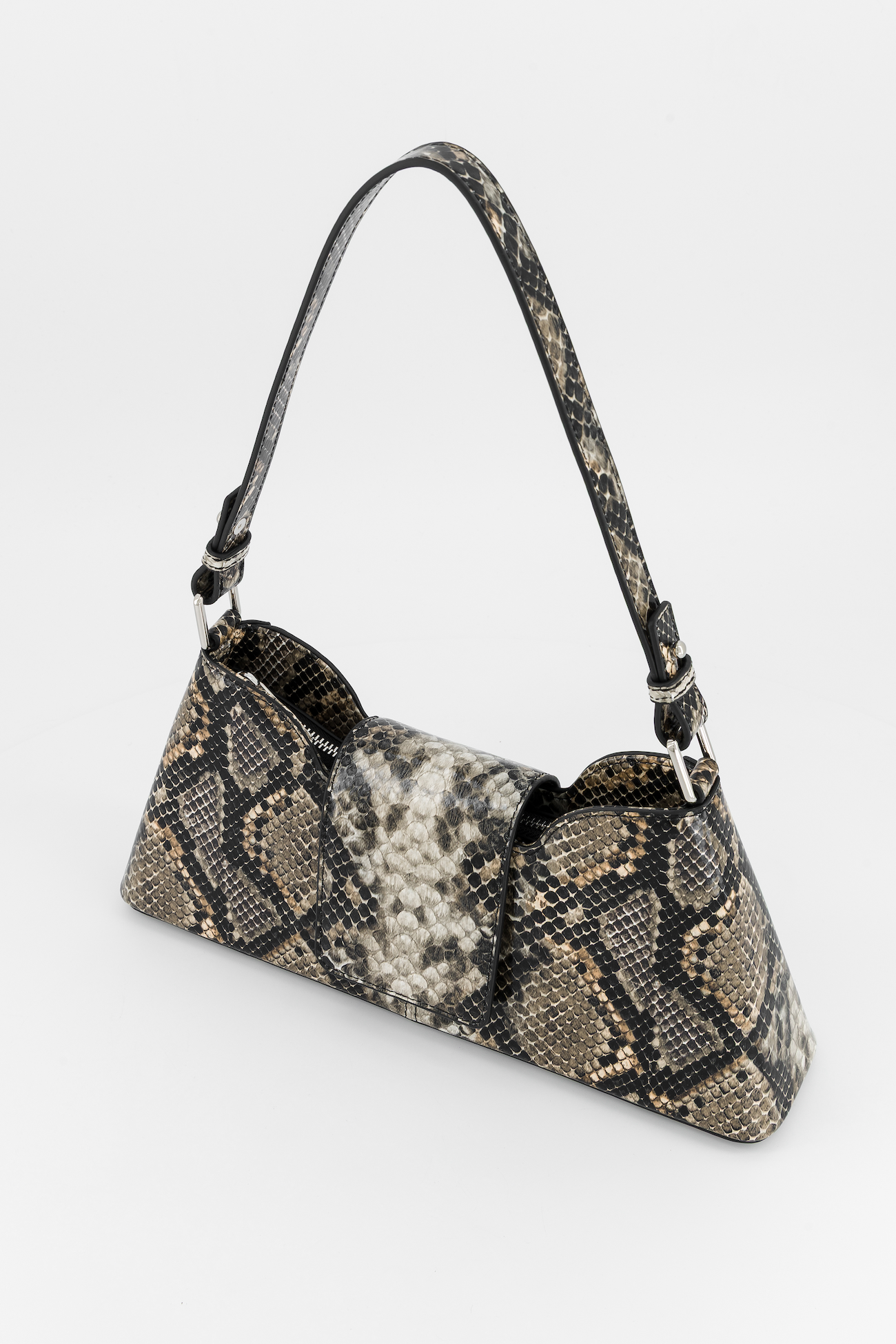 Marla Beige Python Bag