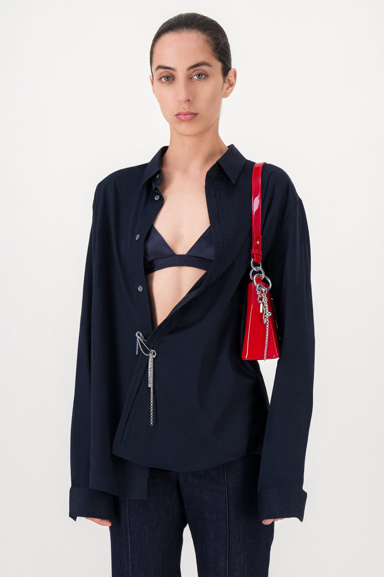 Sac Marla rouge verni