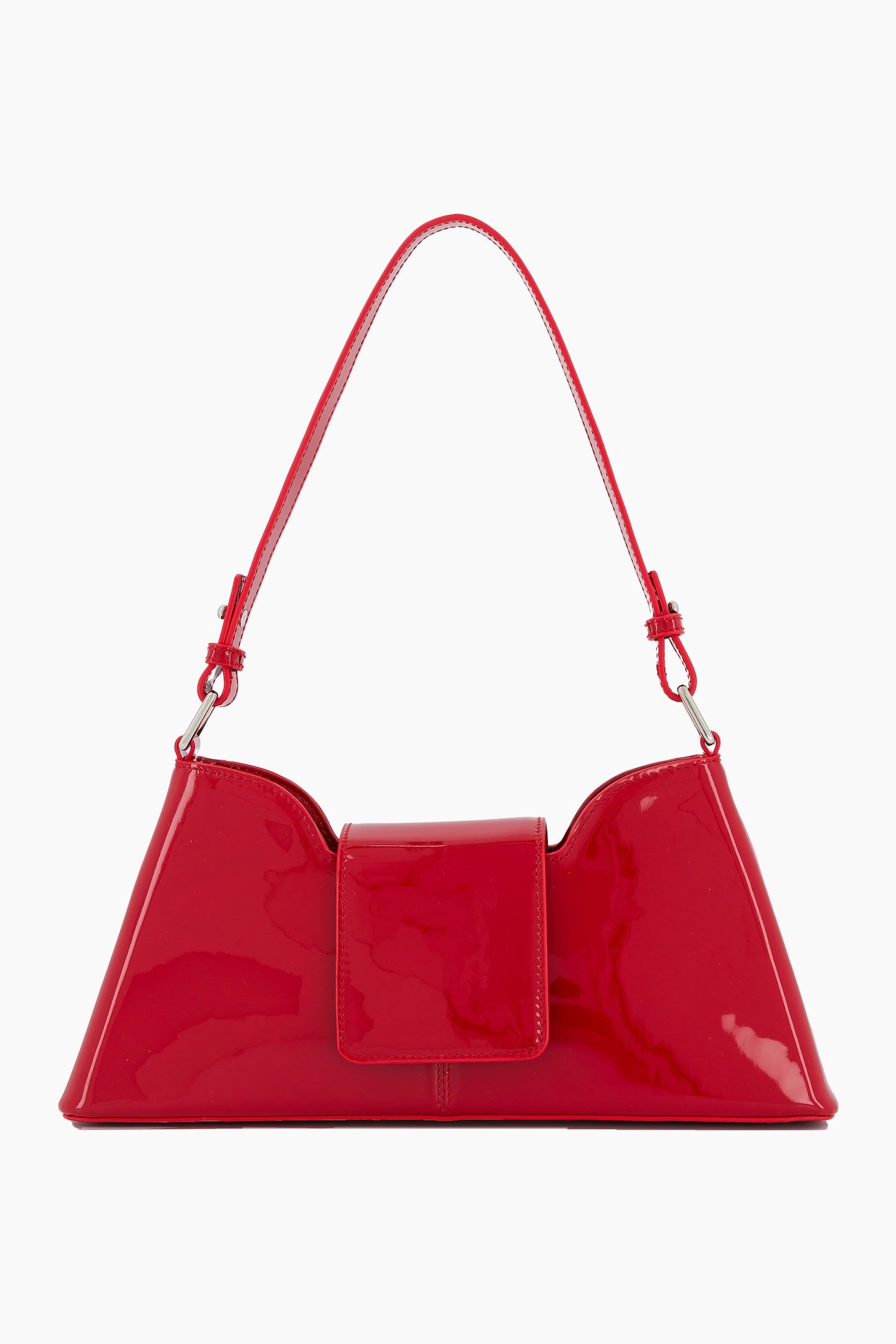 Marla Red Lipstick Bag + Heart keychain